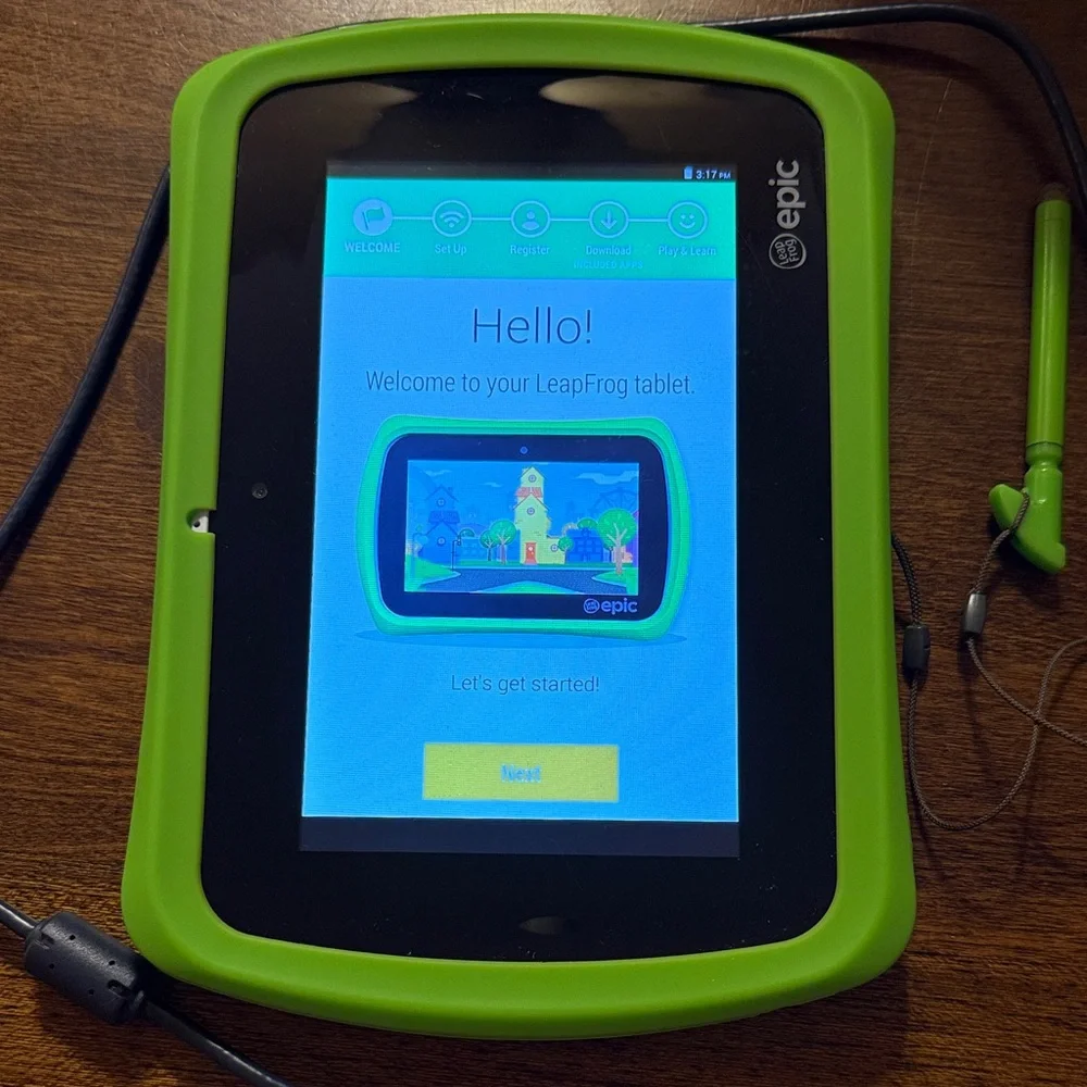 Leapfrog Epic Green Kids Tablet